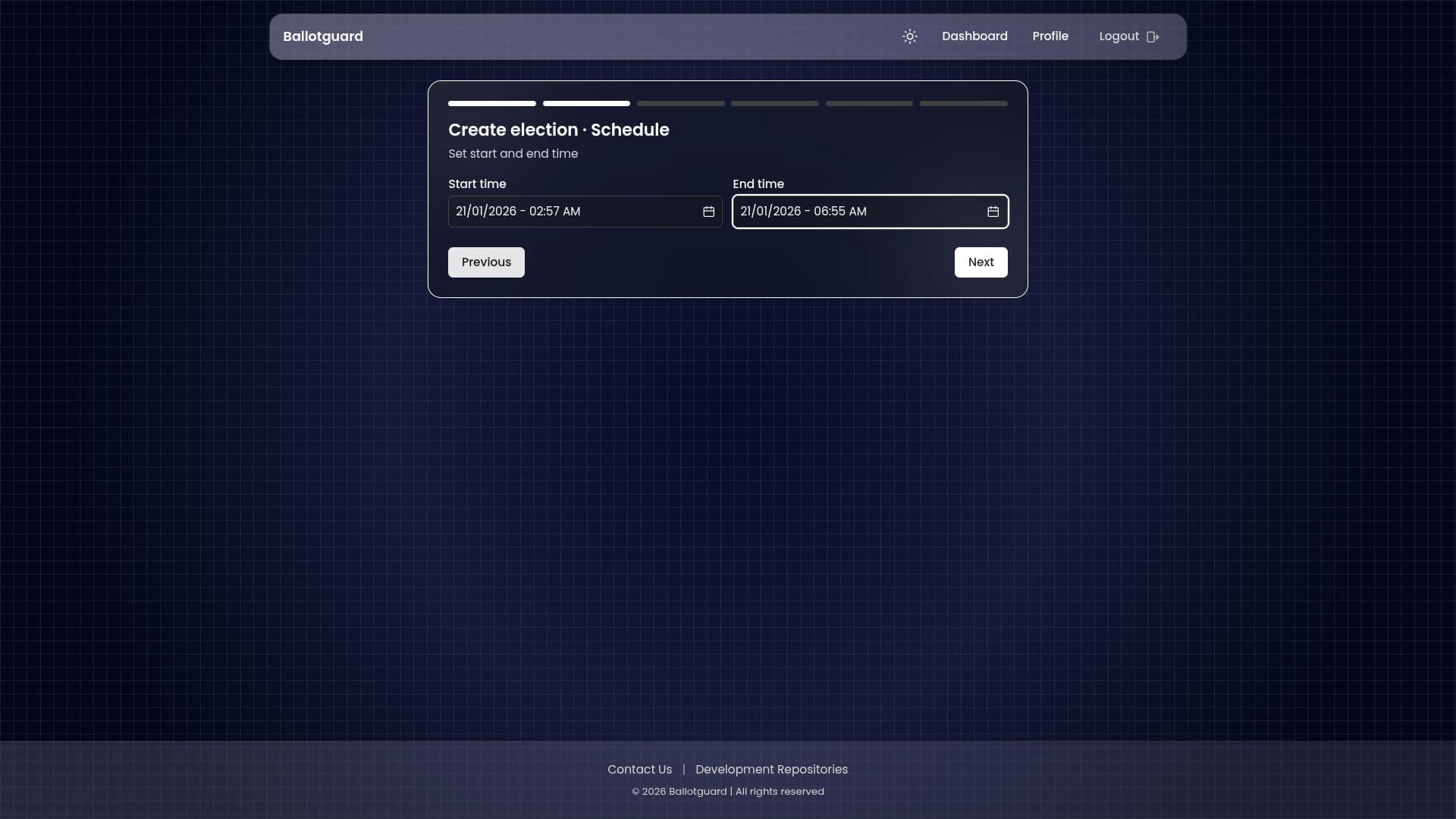 Landing Page